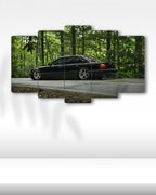 BMW 740i E38 1998 - 5 Parçalı Araba Tablo
