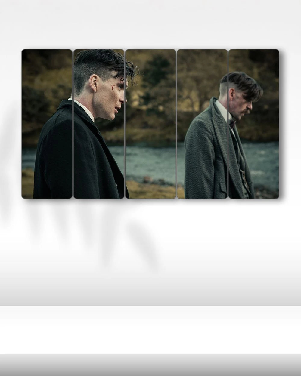 Peaky Blinders, Thomas Shelby ve Arthur - 5 Parçalı Tablo