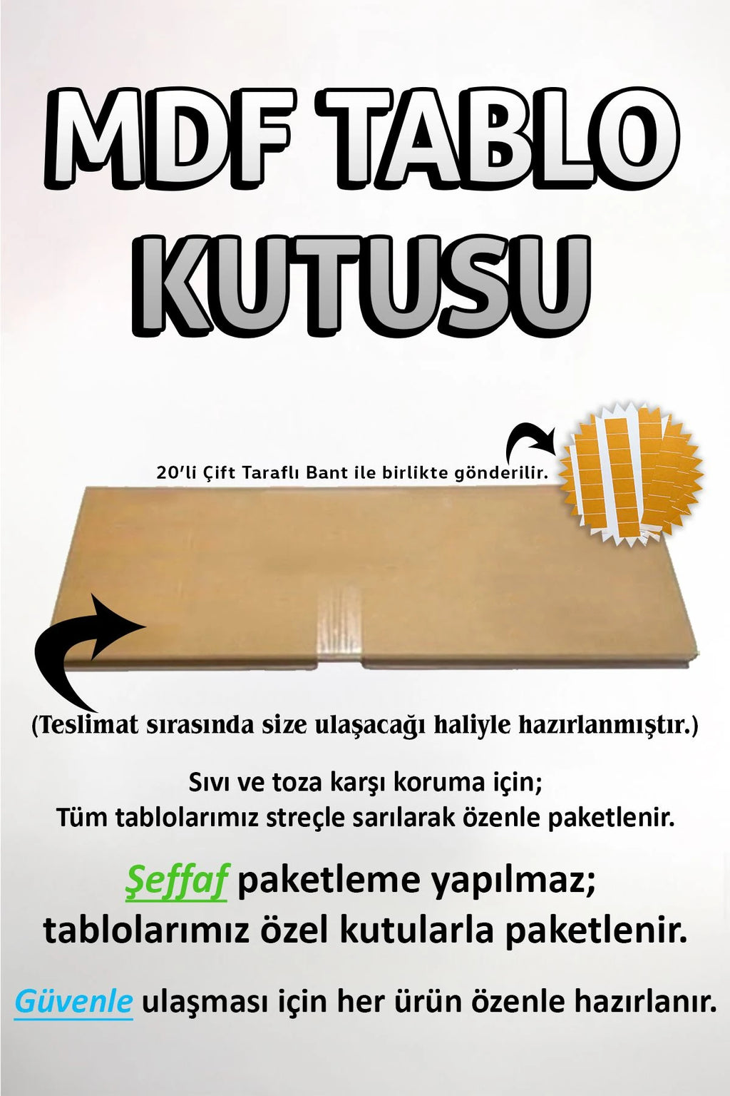 Pembe Zeminde Salavat Yazısı - 4 Parçalı Dini Tablo