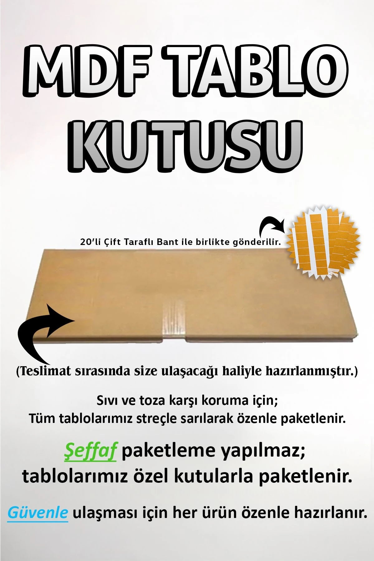 Pembe Zeminde Salavat Yazısı - 4 Parçalı Dini Tablo